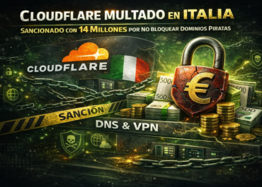 Italia sanciona a Cloudflare por Piracy Shield
